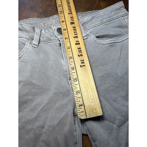 American Eagle Womens Distressed Stretch Jegging Sz 6 - Picture 6 of 8